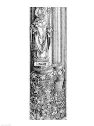 The Triumphal Arch of Emperor Maximilian I of Germany: Detail of column | Obraz na stenu