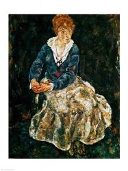 The Artist's wife seated | Obraz na stenu