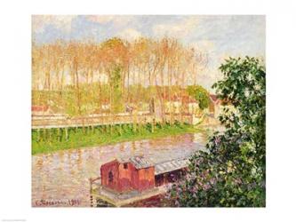 Sunset at Moret-sur-Loing, 1901 | Obraz na stenu