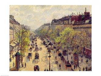 Boulevard Montmartre, Spring, 1897 | Obraz na stenu