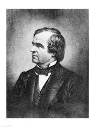 Portrait of Andrew Johnson | Obraz na stenu