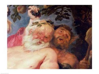 Drunken Silenus Supported by Satyrs | Obraz na stenu