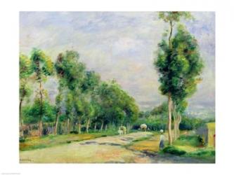 The Road to Versailles at Louveciennes | Obraz na stenu