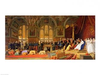 The Reception of Siamese Ambassadors by Emperor Napoleon III | Obraz na stenu