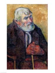 Portrait of an Old Man with a Stick, 1889-90 | Obraz na stenu