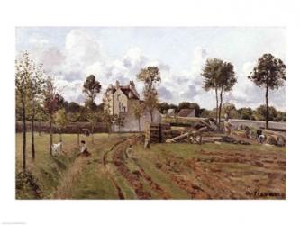 Pontoise Landscape, c.1872 | Obraz na stenu