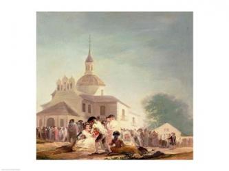 The Hermitage of San Isidro, Madrid, 1788 | Obraz na stenu