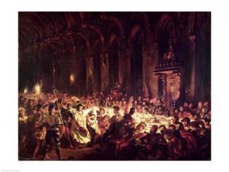 The Assassination of the Bishop of Liege, 1829 | Obraz na stenu