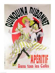 Poster advertising 'Quinquina Dubonnet' aperitif, 1895 | Obraz na stenu