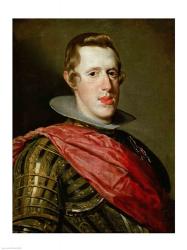 Portrait of Philip IV  in Armour | Obraz na stenu