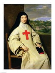 Mother Angelique Arnauld Abbess of Port-Royal, 1654 | Obraz na stenu