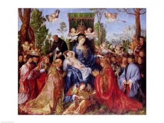 The Festival of the Rosary, 1506 | Obraz na stenu
