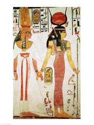 Isis and Nefertari, from the Tomb of Nefertari | Obraz na stenu