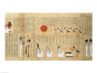 Mythological papyrus of Imenemsaouf | Obraz na stenu