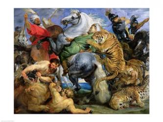 The Tiger Hunt | Obraz na stenu