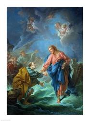 St. Peter Invited to Walk on the Water | Obraz na stenu