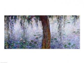 Waterlilies: Morning with Weeping Willows, detail of the right section, 1915-26 | Obraz na stenu