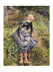 Girl with a Stick, 1881 | Obraz na stenu