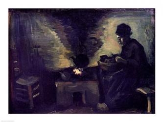 Peasant Woman by the Hearth, c.1885 | Obraz na stenu