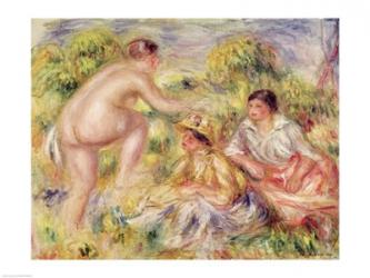 Young Girls in the Countryside, 1916 | Obraz na stenu