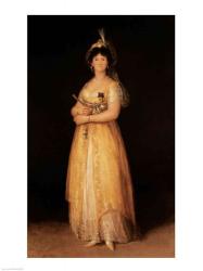 Portrait of Queen Maria Luisa | Obraz na stenu