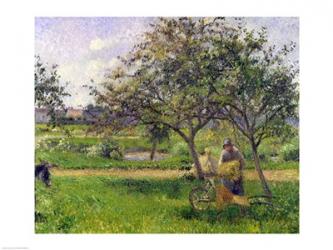 The Wheelbarrow, Orchard, c.1881 | Obraz na stenu
