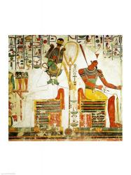 The Gods Osiris and Atum, from the Tomb of Nefertari | Obraz na stenu