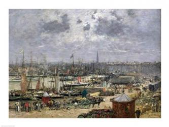 The Port of Bordeaux, 1874 | Obraz na stenu