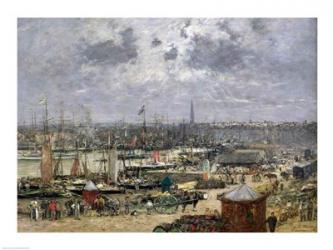 The Port of Bordeaux, 1874 | Obraz na stenu