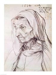 Portrait of the artist's mother, 1514 | Obraz na stenu