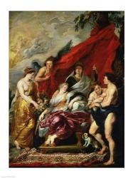 The Birth of Louis XIII | Obraz na stenu