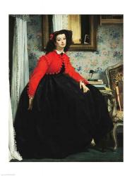 Young Lady in a Red Jacket | Obraz na stenu