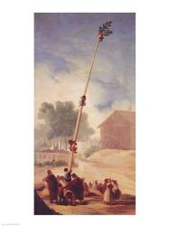 The Greasy Pole, 1787 | Obraz na stenu