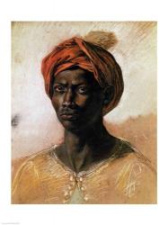 Portrait of a Turk in a Turban, c.1826 | Obraz na stenu