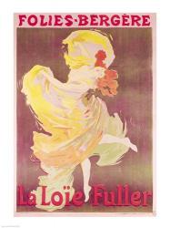 Poster advertising Loie Fuller | Obraz na stenu