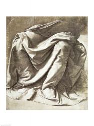 Drapery study for a Seated Figure | Obraz na stenu