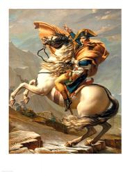 Napoleon (1769-1821) Crossing the Alps at the St Bernard Pass | Obraz na stenu