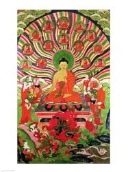 Scenes from the life of Buddha | Obraz na stenu