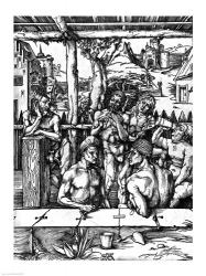 The Men's Bath, c.1498 | Obraz na stenu