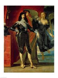 Louis XIII Crowned by Victory | Obraz na stenu