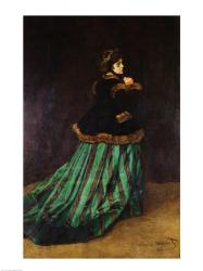 Camille, or The Woman in the Green Dress, 1866 | Obraz na stenu
