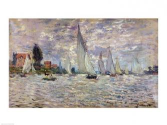 The Boats, or Regatta at Argenteuil, c.1874 | Obraz na stenu