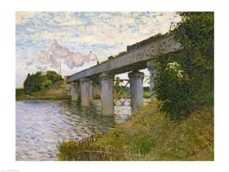 The Railway Bridge at Argenteuil, c.1873-4 | Obraz na stenu