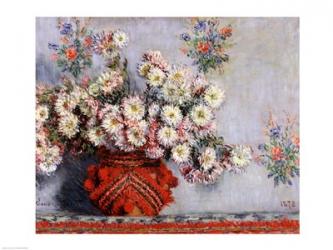 Chrysanthemums, 1878 | Obraz na stenu