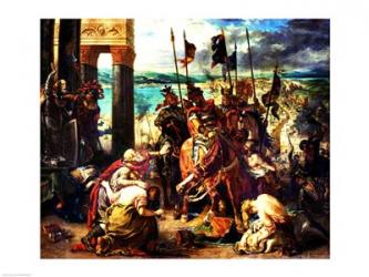 The Crusaders' entry into Constantinople | Obraz na stenu