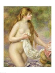 Bather with long hair, c.1895 | Obraz na stenu
