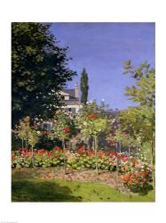 Flowering Garden at Sainte-Adresse, c.1866 | Obraz na stenu