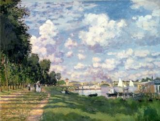 The Marina at Argenteuil, 1872 | Obraz na stenu