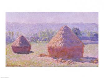 The Haystacks, or The End of the Summer, at Giverny, 1891 | Obraz na stenu