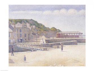 The Harbour and the Quays at Port-en-Bessin, 1888 | Obraz na stenu